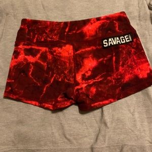 Savage barbell shorts
